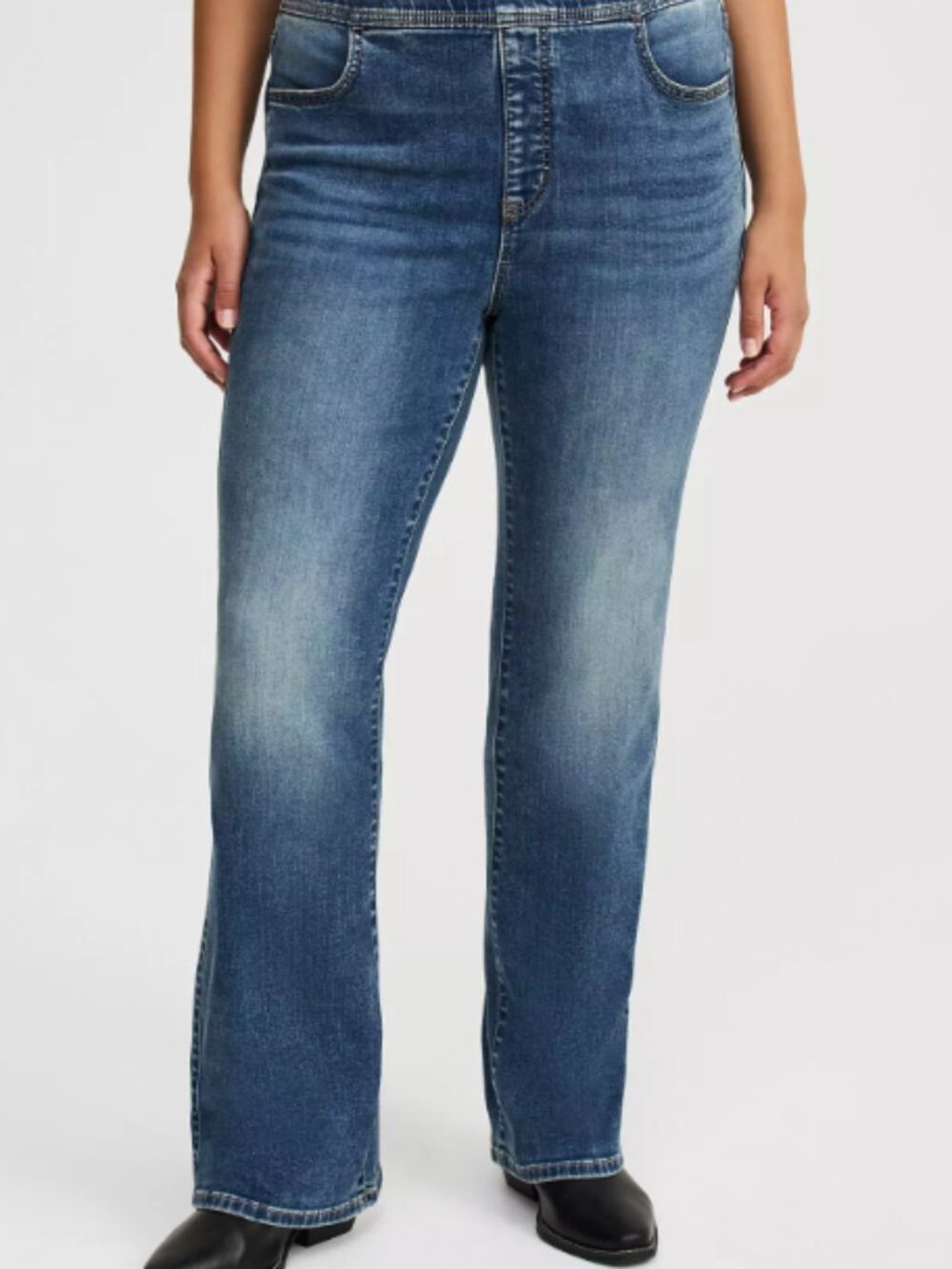 Torrid High-Rise Slim Boot Super Soft Mid Rise Jeans Size 1X